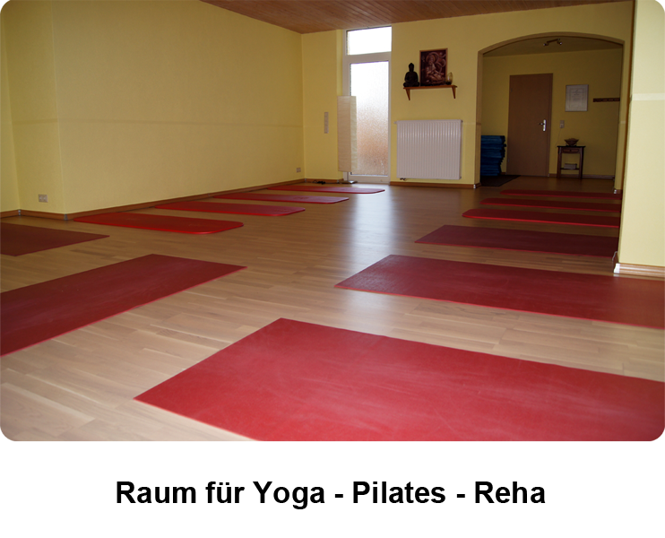 Raum für Yoga - Pilates - Massage